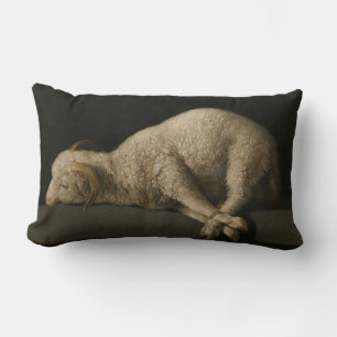 Coussin Rectangle Agneau de Dieu (Agnus Dei) (Animal Sacrificiel)