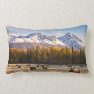 Coussin Rectangle Agriculture de l'Alaska