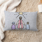 Coussin Rectangle Ah! Ah! Petite Étoile de Nuit Comptine de Nursery (Couverture)