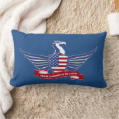 Coussin Rectangle aigle américain (Couverture)