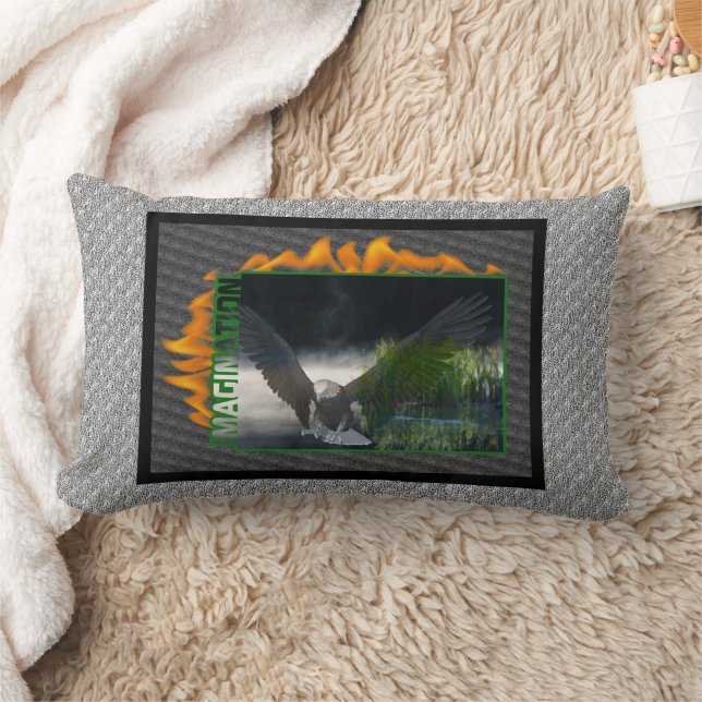 Coussin Rectangle Aigle Imagination Inspiration (Couverture)