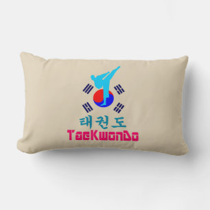 Coussin Rectangle ☯ Aimer ✔ Martial Coréen-TaeKwonDo fabuleux