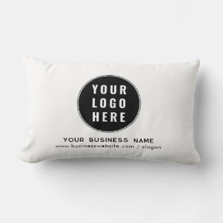 Coussin Rectangle Ajouter votre logo d'entreprise et votre site Web 