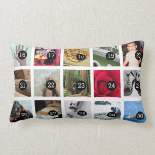 Coussin Rectangle album de 30 images avec votre étape-par-étape