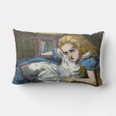 COUSSIN RECTANGLE ALICE AU PAYS DES MERVEILLES (Verso)