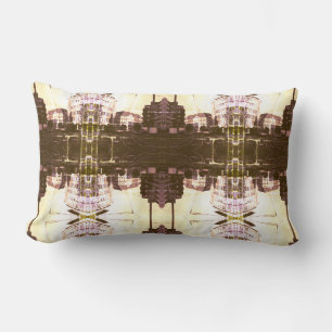 Coussin Rectangle Allemagne vintage Frankfurt City street 1970 Mouse
