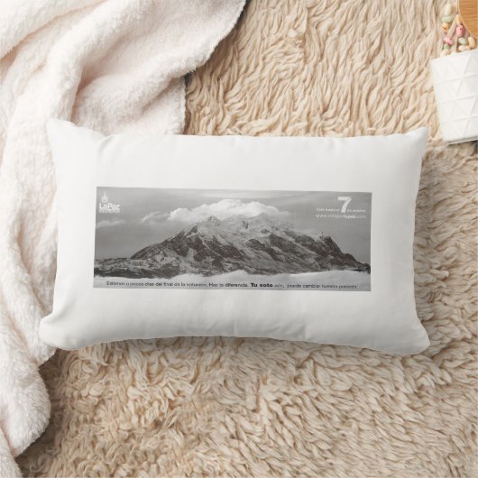 Coussin Rectangle Almohada Illimani (Couverture)