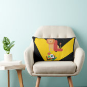 Coussin Rectangle Alphabet, enfants (Chaise)