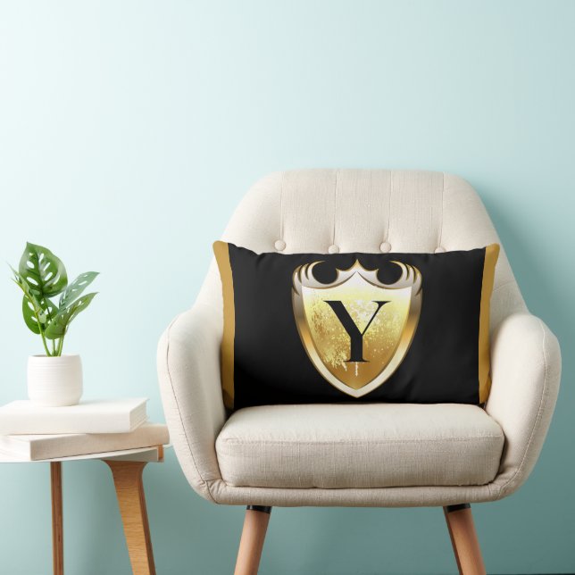 Coussin Rectangle Alphabet majuscule lettre Y (Chaise)