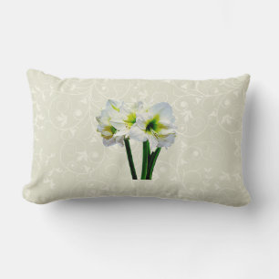 Coussin Rectangle Amaryllis Green Princess
