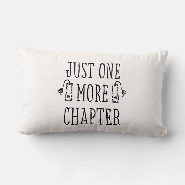 Coussin Rectangle Amateur de livres Citation drôle (Verso)