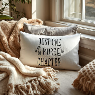 Coussin Rectangle Amateur de livres Citation drôle