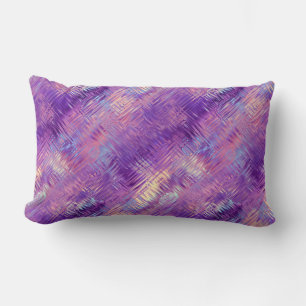 Coussin Rectangle Améthyste Purple Crystal Gel Texture