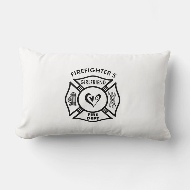 Coussin Rectangle Amies de sapeurs-pompiers (Recto)