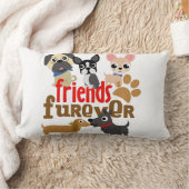 Coussin Rectangle Amis Chiens Furever Chiens Chiens Chiens Chiens Ch (Couverture)