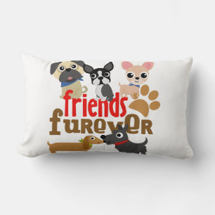 Coussin Rectangle Amis Chiens Furever Chiens Chiens Chiens Chiens Ch