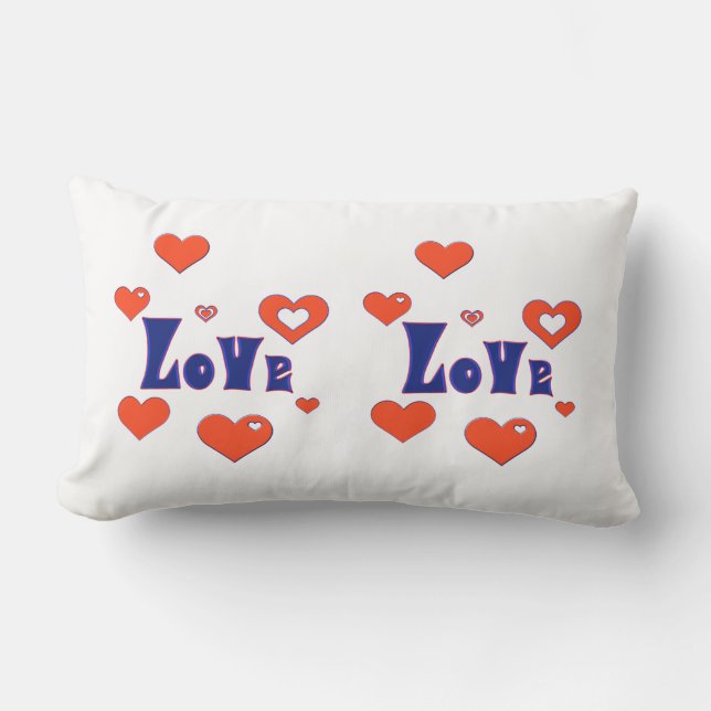 Coussin Rectangle Amour (Recto)