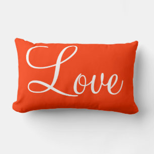 Coussin Rectangle Amour, Bonheur, Rêves Sucrés Chambre Décorative