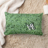 Coussin Rectangle Amour de Trèfle Vert Mariage de Printemps Décorati (Couverture)