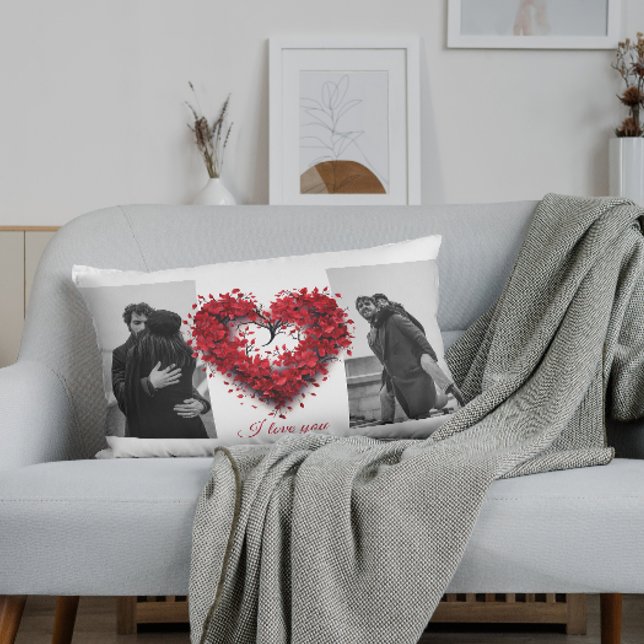 Coussin Rectangle Amour éternel | Aimants | Saint Valentin (Créateur téléchargé)