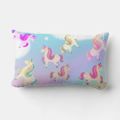 Coussin Rectangle amoureux de licorne ceci est pour vous (Verso)