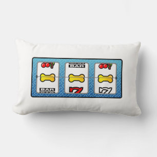 Coussin Rectangle Amoureux des chiens - Vainqueur de Jackpot Pillow