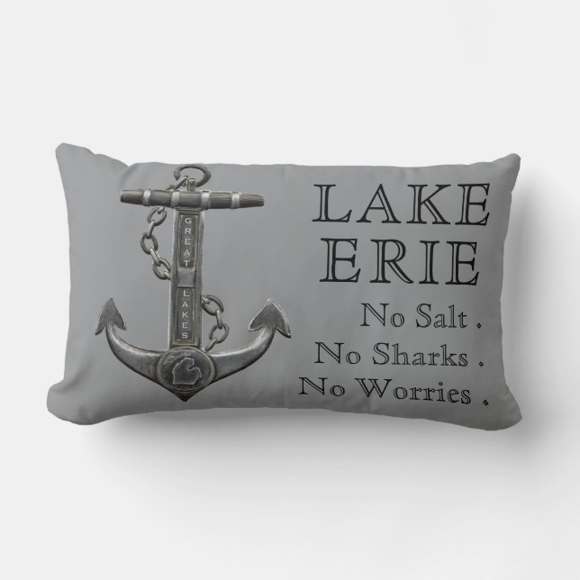 Coussin Rectangle Ancrage de pirate nautique en détresse (Recto)