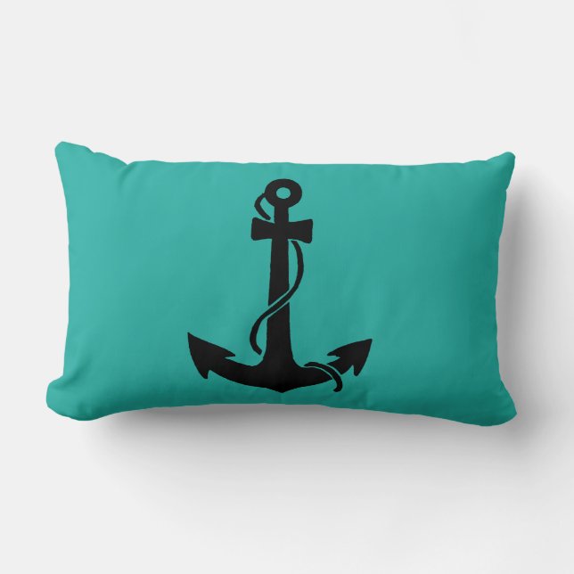 Coussin Rectangle Ancre (Recto)
