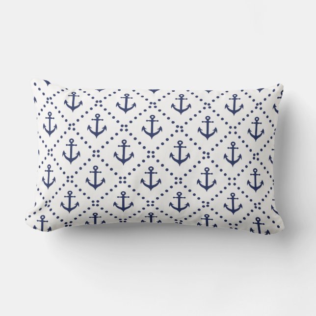 Coussin Rectangle Ancre de l'oreiller (Recto)