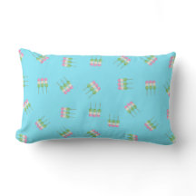 Anime Blue Pastel Dango Jetez l'oreiller