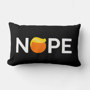 Coussin Rectangle Anti-Trump - Nope Edition