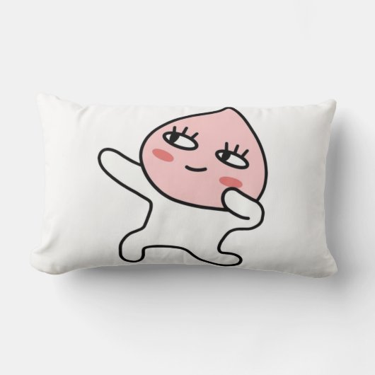Coussin Rectangle Apeach cool (Recto)