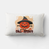 Coussin Rectangle Appel de l'Esprit d'Halloween (Verso)