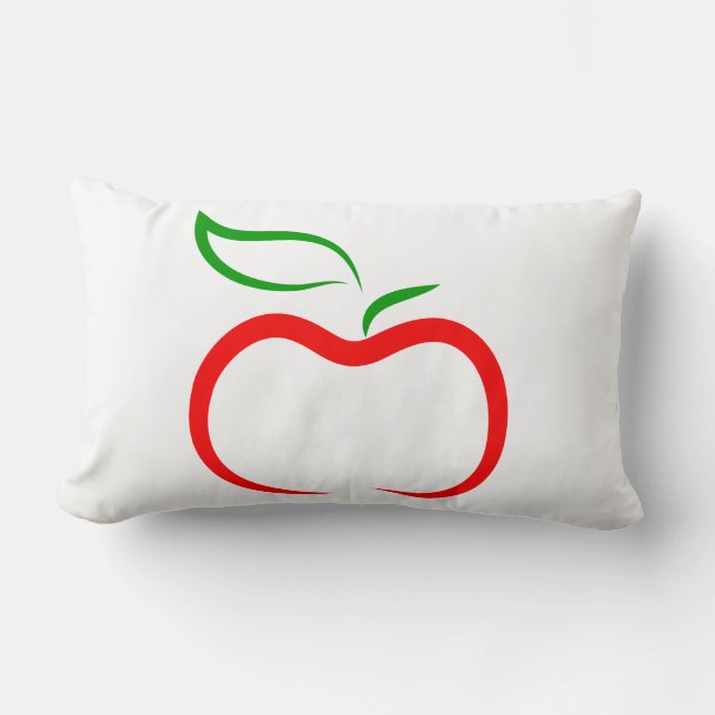 Coussin Rectangle Apple décoratif (Recto)