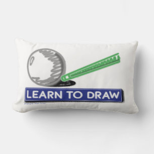 Coussin Rectangle Apprendre à dessiner