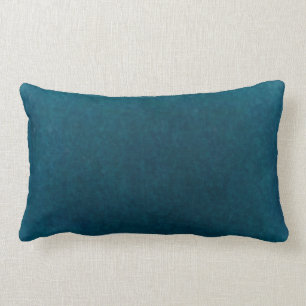 Coussin Rectangle Aquarelle de mer profonde - bleu et Aqua