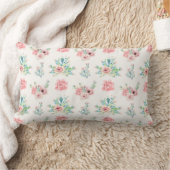 Coussin Rectangle Aquarelle Dessinez À La Main Des Cactus Exotiques (Couverture)