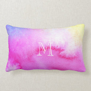 Coussin Rectangle Aquarelle rêveuse