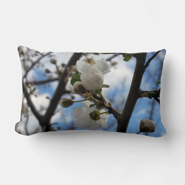 Coussin Rectangle Arbre en fleurs (Recto)