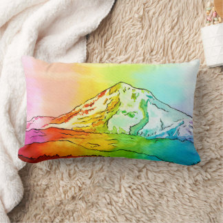 Coussin Rectangle Arc en arc-en-ciel