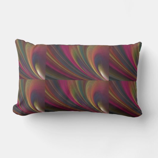 Coussin Rectangle Arc-en-ciel (Recto)