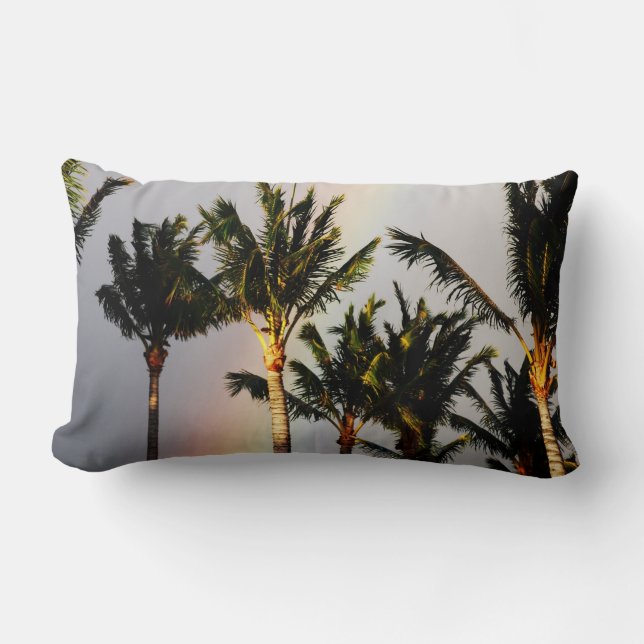 Coussin Rectangle Arc-en-ciel (Recto)