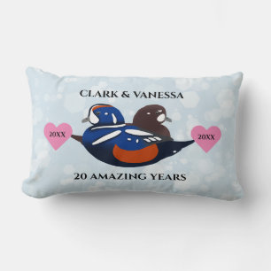 Coussin Rectangle Arlequin Canard Amateur Toute année Anniversaire