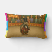 Coussin Rectangle Armand, le dompteur de tatou (Verso)