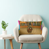 Coussin Rectangle Armand, le dompteur de tatou (Chaise)