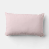Coussin Rectangle Arrière-petite-fille Baptême Rose Fille Agneau (Verso)
