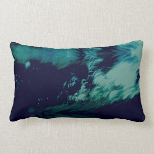 Coussin Rectangle Art original "de cavités vides" par RedPanda