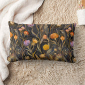 Coussin Rectangle Arts and crafts Scottish thistle and wildflowers  (Couverture)