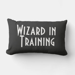 Coussin Rectangle Assistant en formation - Cadeau magique pour garço