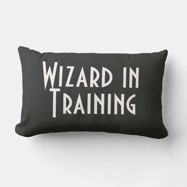 Coussin Rectangle Assistant en formation - Cadeau magique pour garço (Recto)